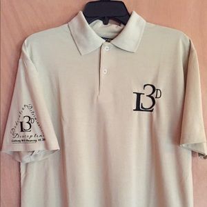 L3D Tan Polo Shirt